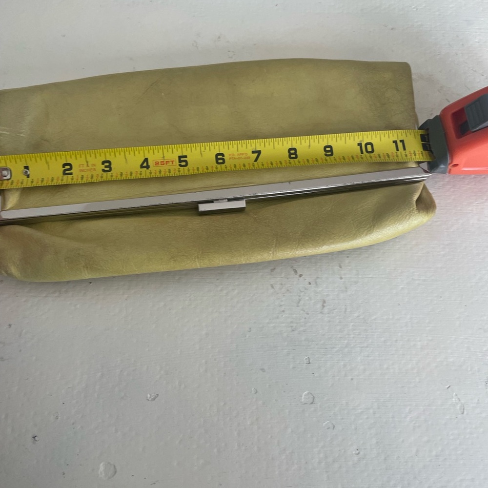 Lime green, large hobo clutch wallet